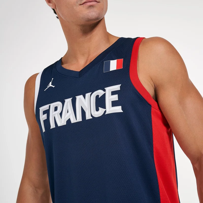 Jordan Men's France Olympic Basketball Jersey